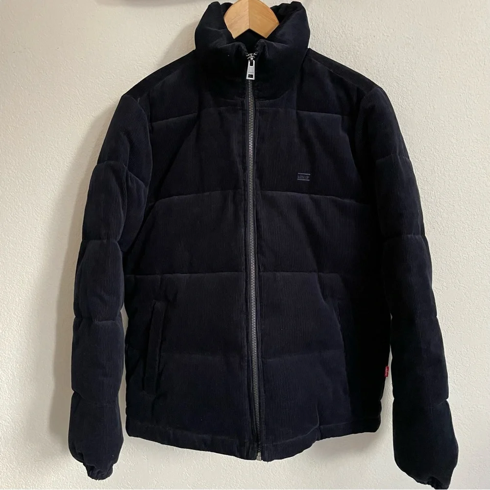 NWOT Women's Levi's Corduroy Puffer Jacket - Picture 5 of 7